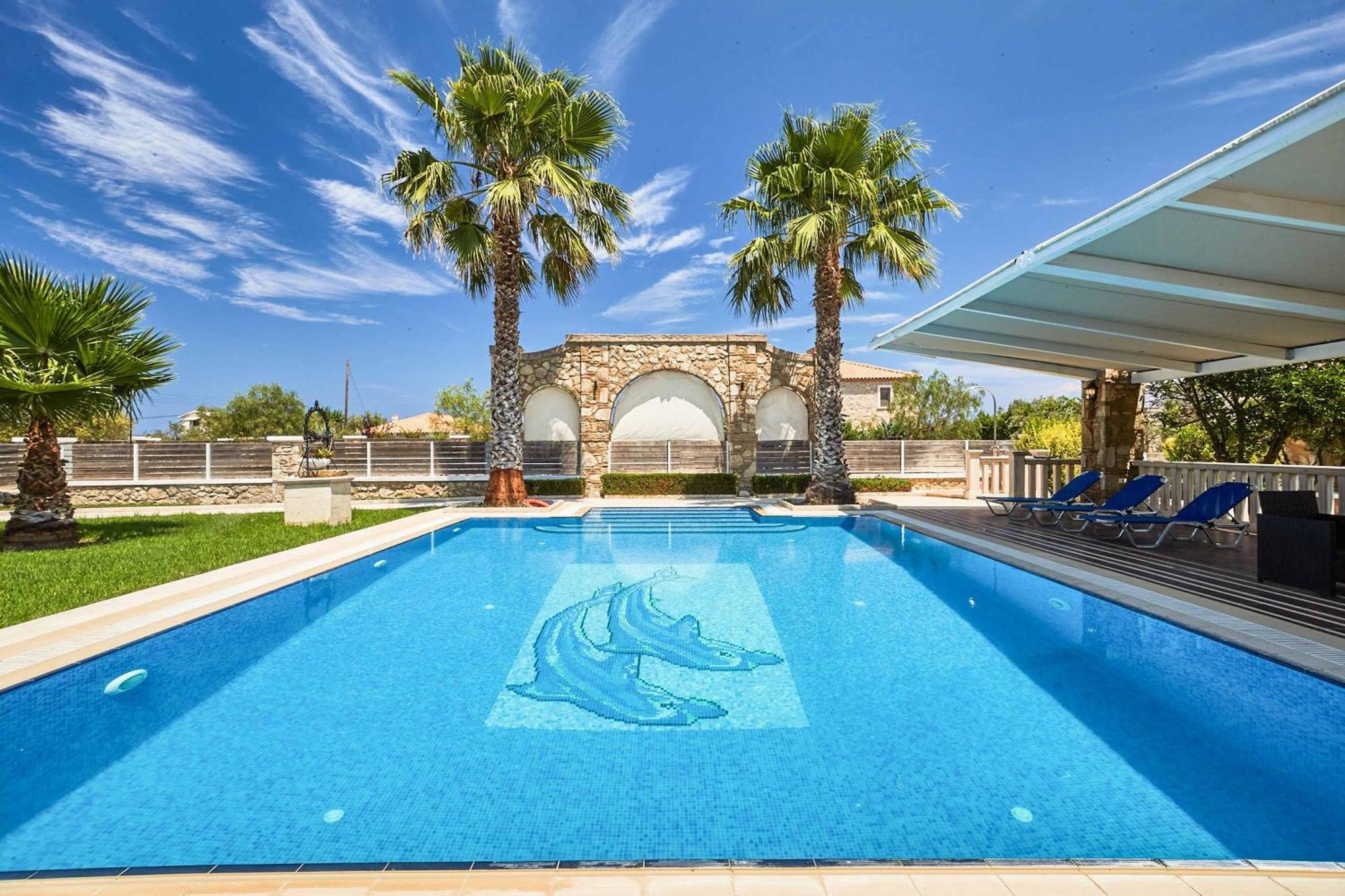 Makris Gialos  Villa St Dennis מראה חיצוני תמונה