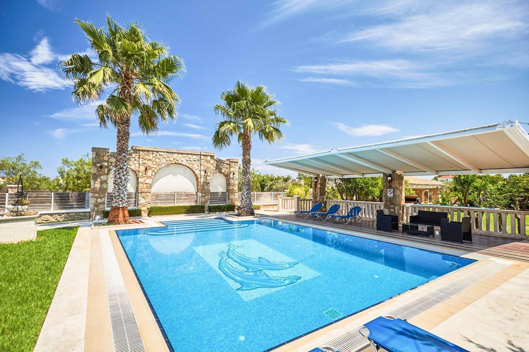 Makris Gialos  Villa St Dennis מראה חיצוני תמונה