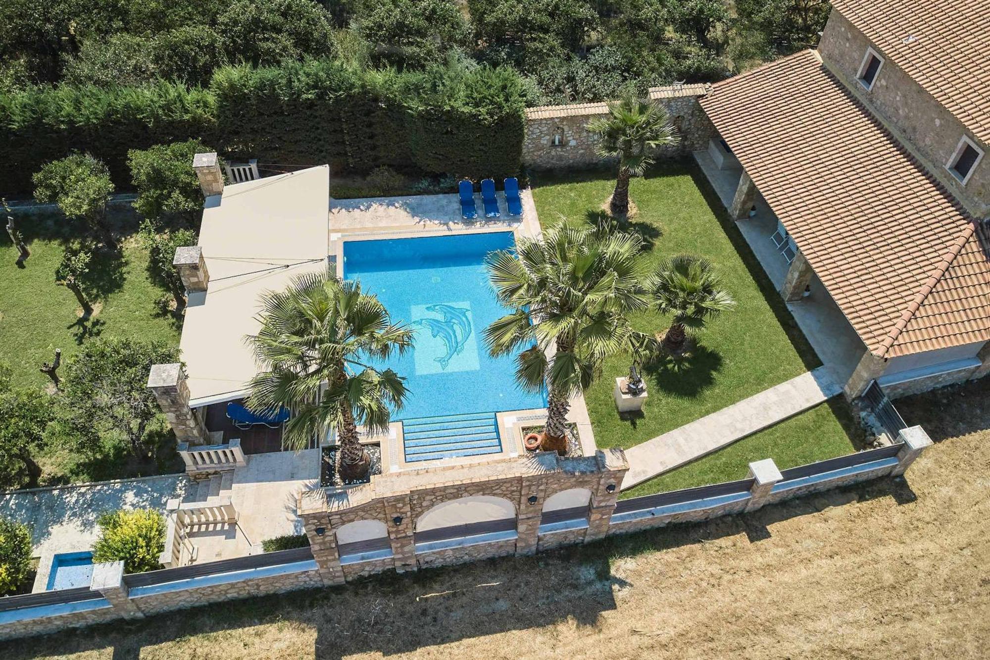 Makris Gialos  Villa St Dennis מראה חיצוני תמונה