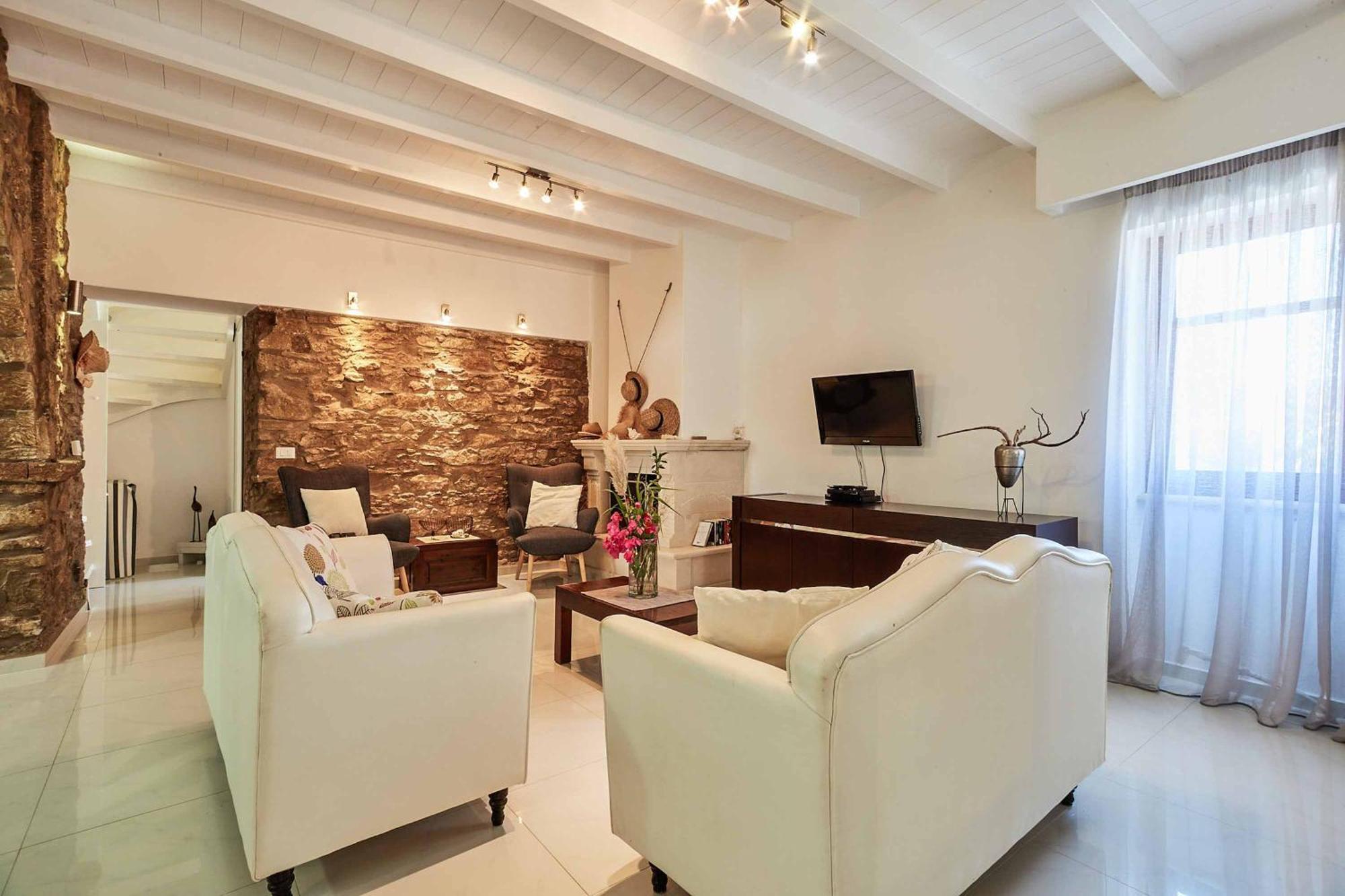 Makris Gialos  Villa St Dennis מראה חיצוני תמונה