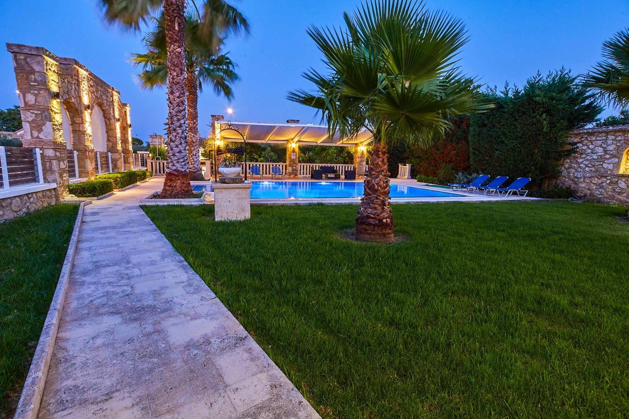 Makris Gialos  Villa St Dennis מראה חיצוני תמונה