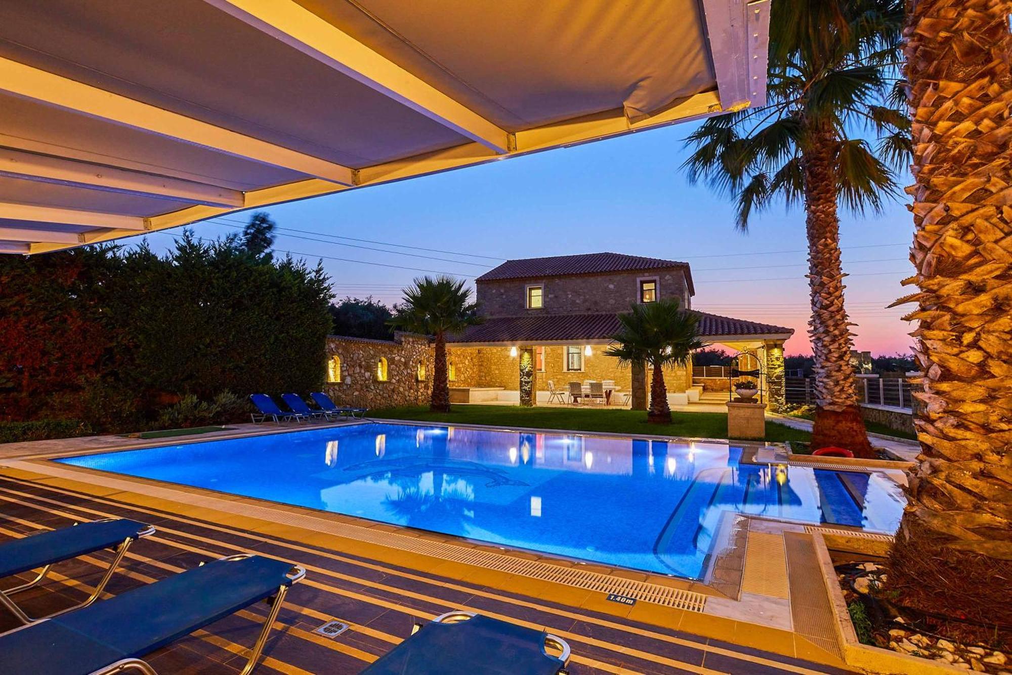 Makris Gialos  Villa St Dennis מראה חיצוני תמונה