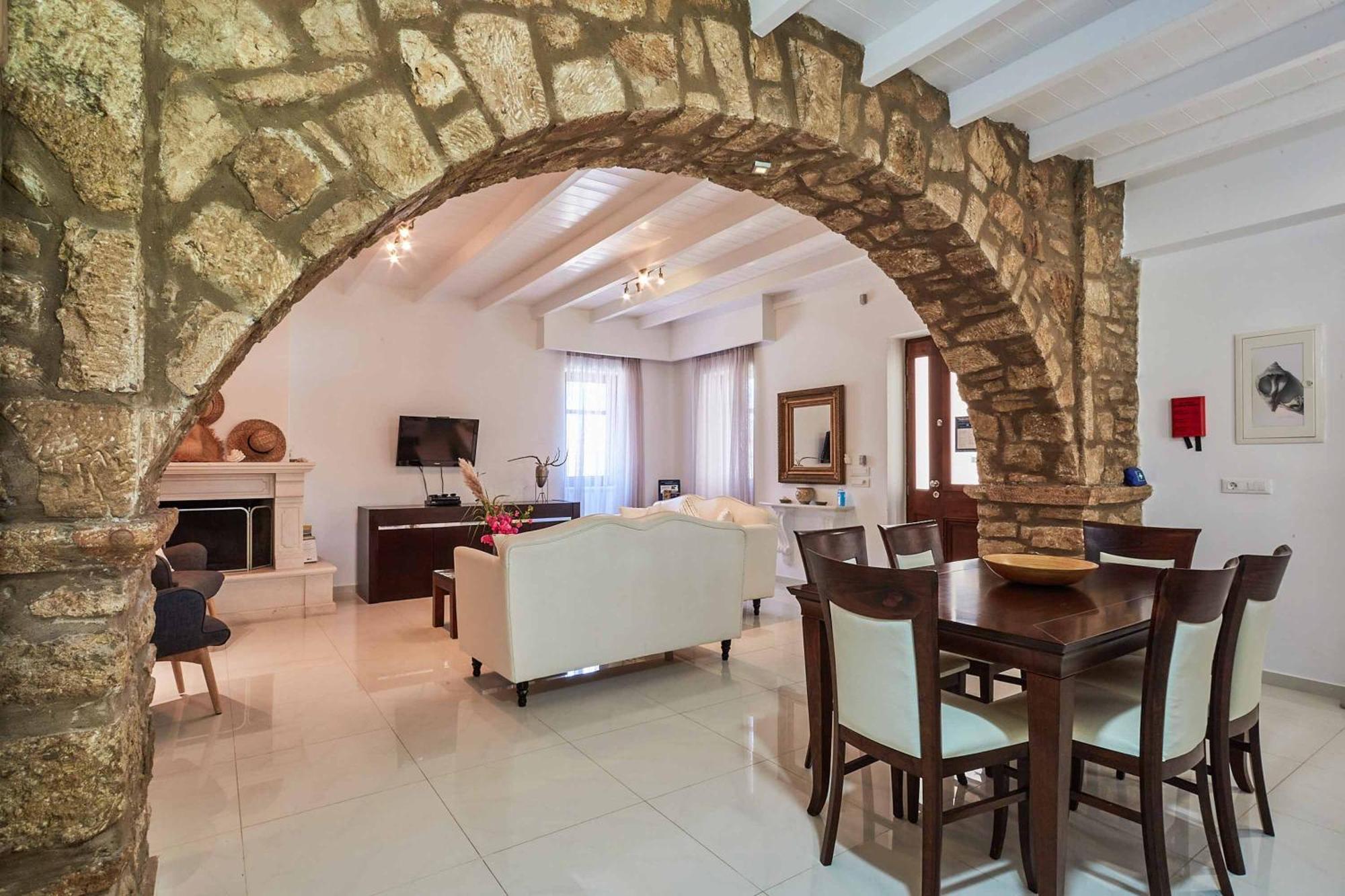 Makris Gialos  Villa St Dennis מראה חיצוני תמונה