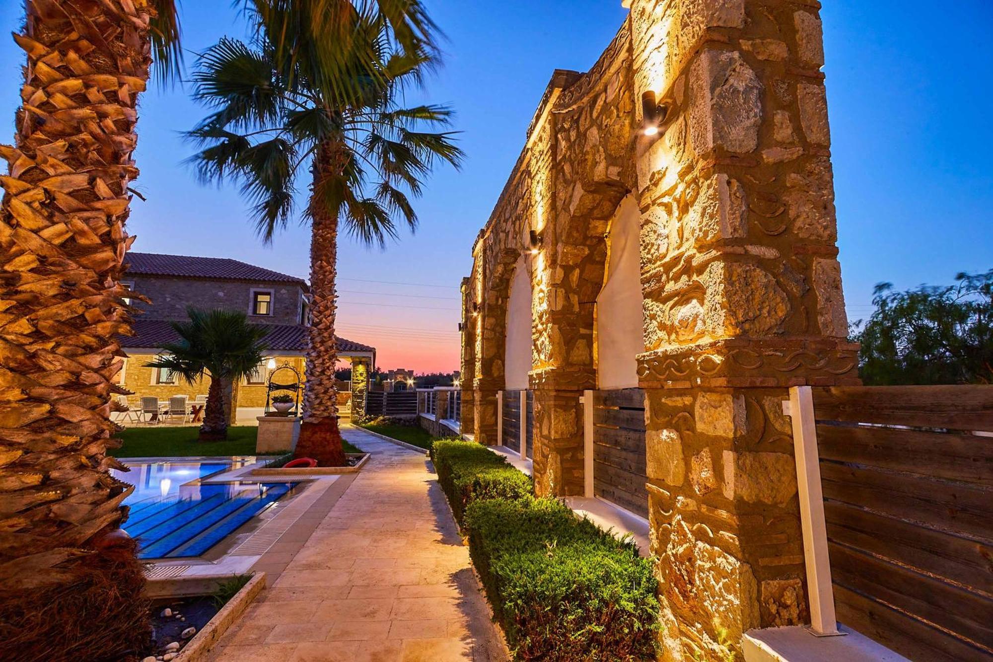 Makris Gialos  Villa St Dennis מראה חיצוני תמונה