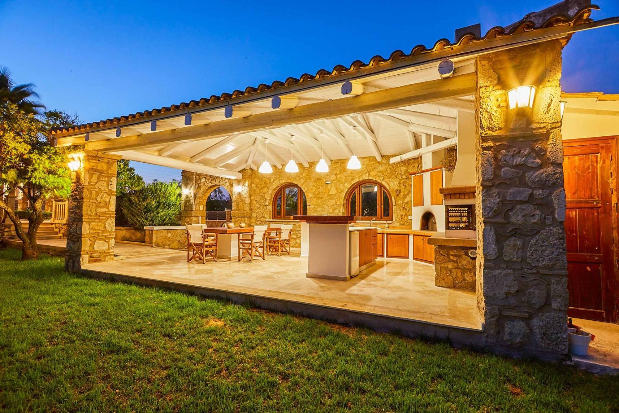 Makris Gialos  Villa St Dennis מראה חיצוני תמונה