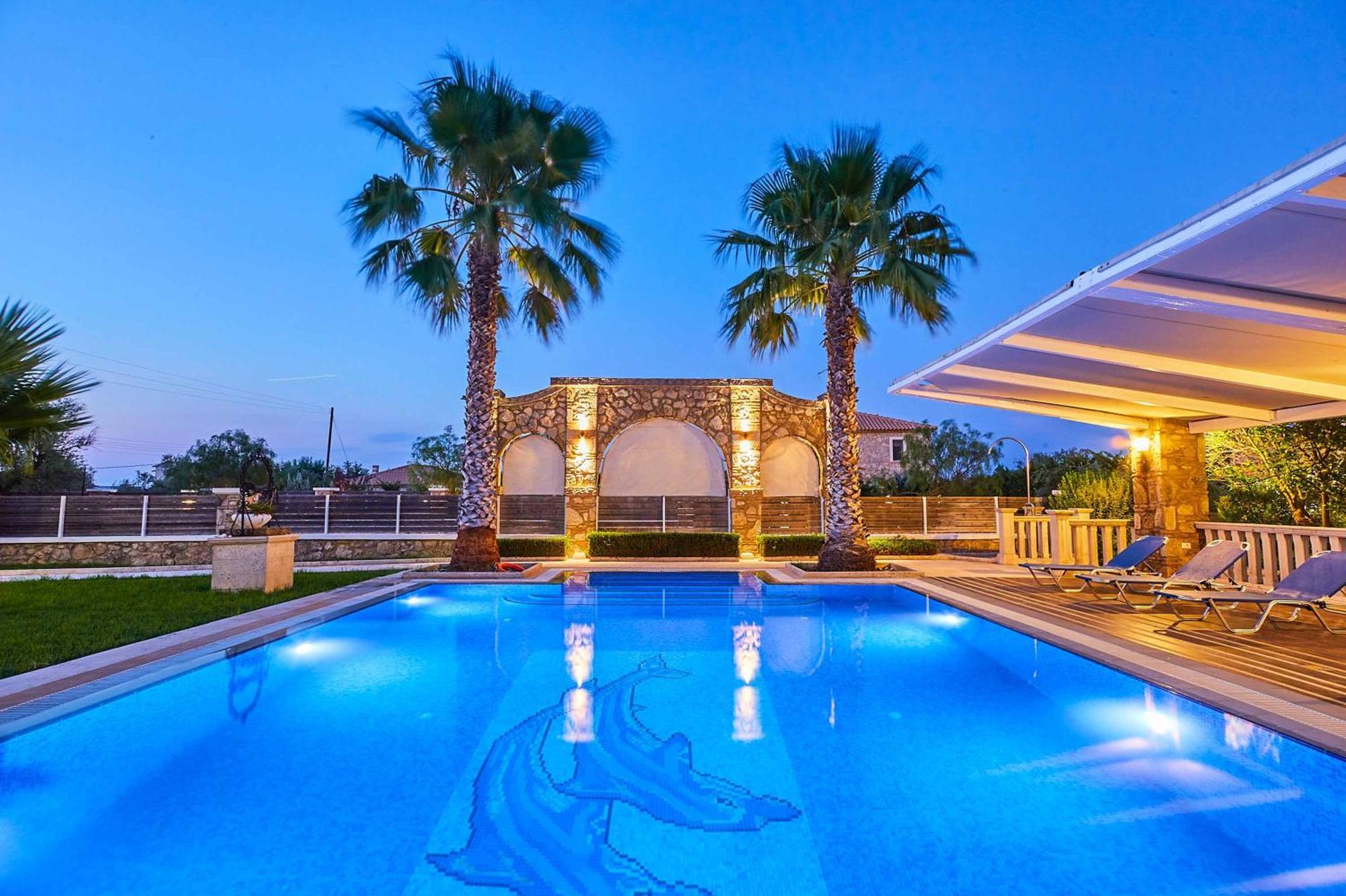 Makris Gialos  Villa St Dennis מראה חיצוני תמונה