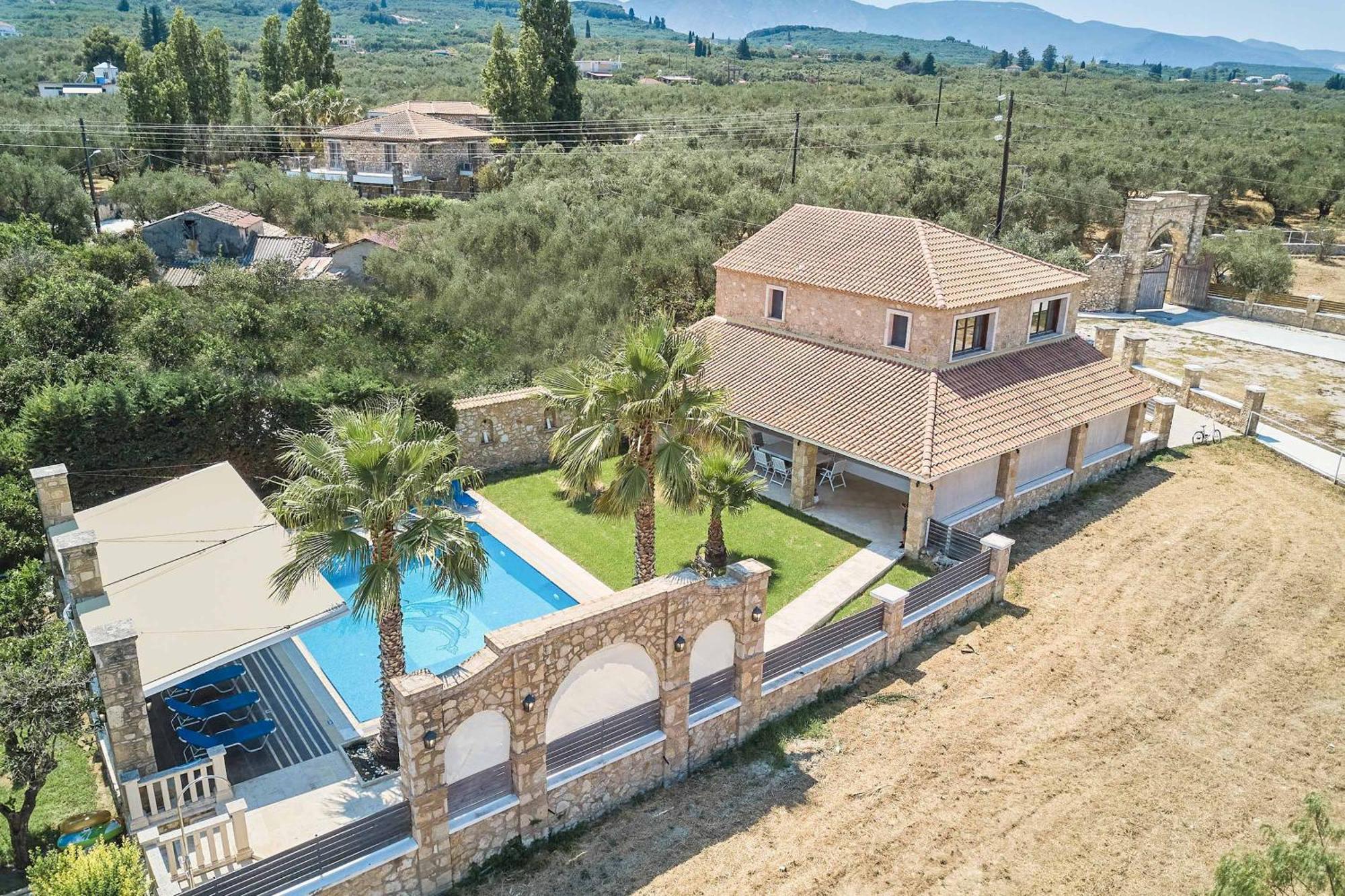 Makris Gialos  Villa St Dennis מראה חיצוני תמונה